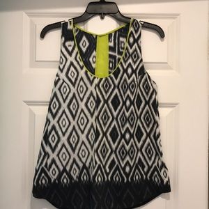 Geometric Print Tank Top, Size S